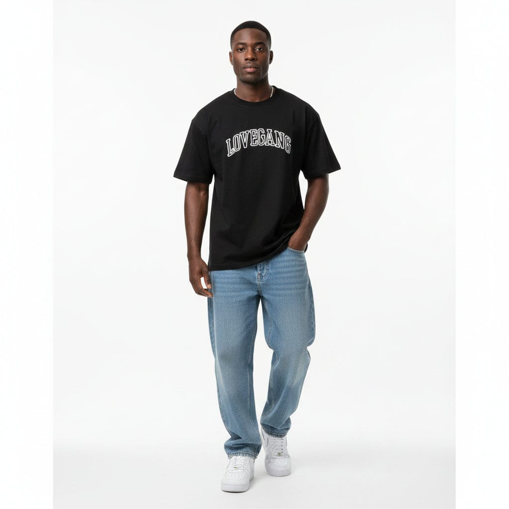 T-shirt Lovegang Logo Black Slow