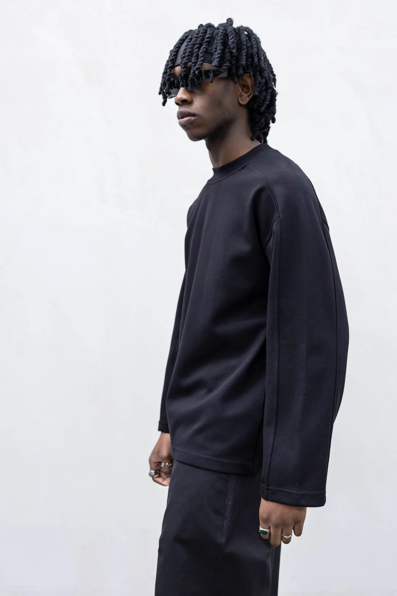 T-shirt Longsleeve Insert Nera