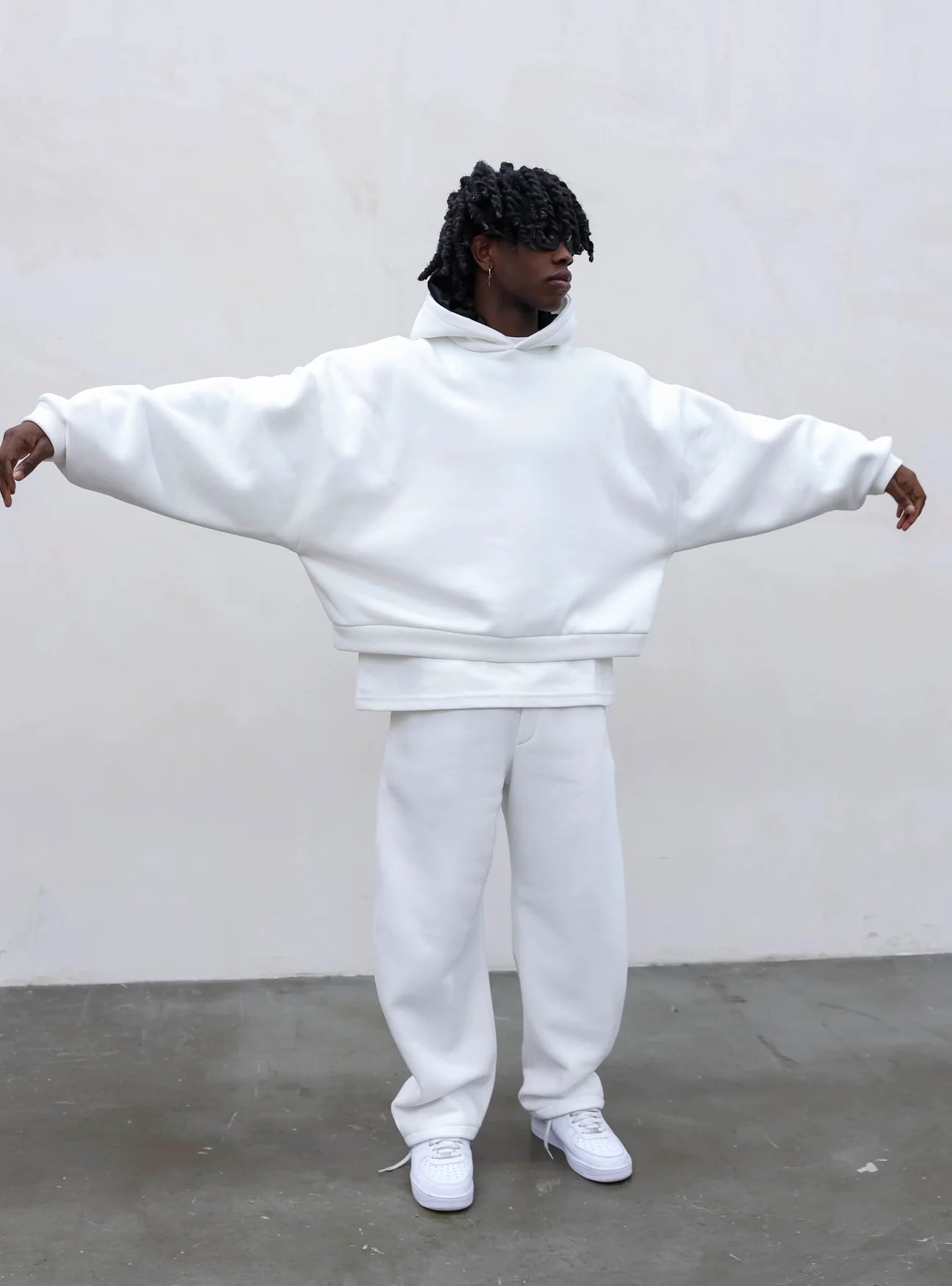 Coordinato tuta Comfort Essenziale Bianca