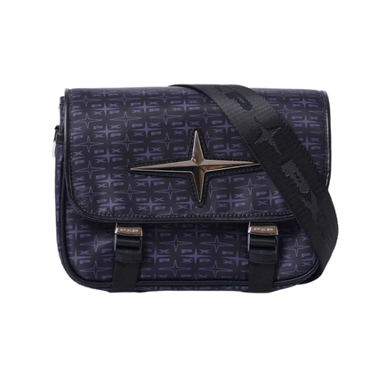 Borsa Crossbody PXP monogramma nera