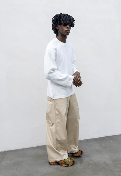 T-shirt Longsleeve Insert Bianca