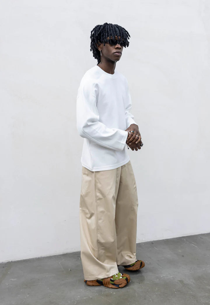 T-shirt Longsleeve Insert Bianca