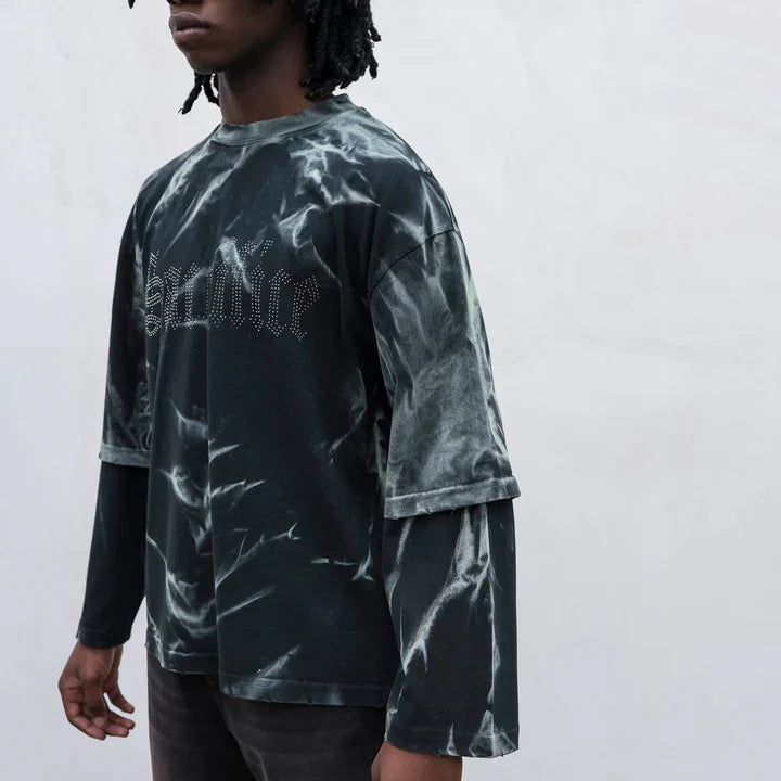Longsleeve Tie-dye Sacrifice Strass