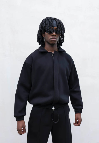 Coordinato Tuta Full Black Oversize