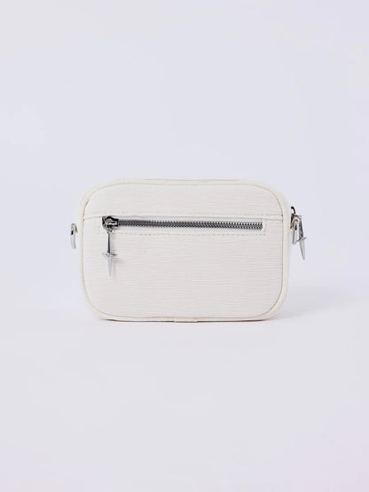 Borsa a tracolla piccola Essentials PXP panna