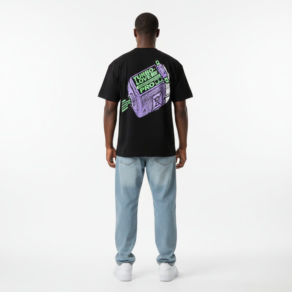 T-shirt Lovegang Turbo-Love Black