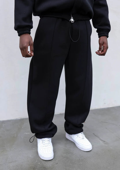 Coordinato Tuta Full Black Oversize