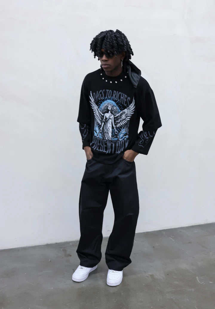 Longsleeve Rags Nera