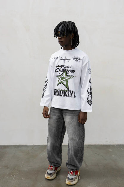 Longsleeve Brooklyn Star Bianca