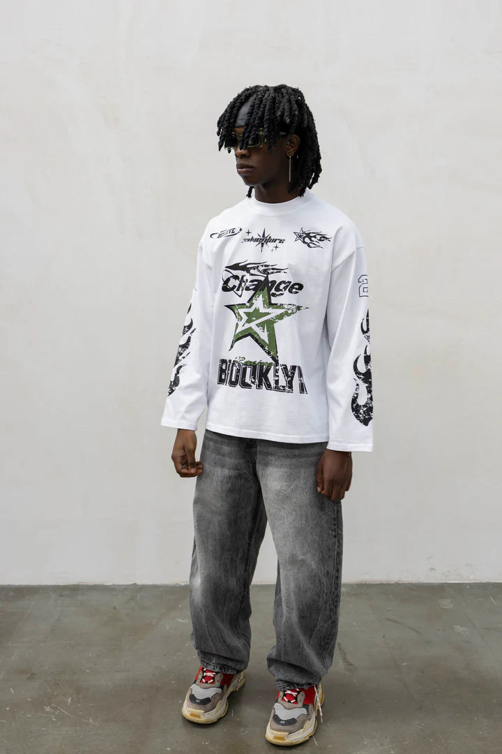 Longsleeve Brooklyn Star Bianca