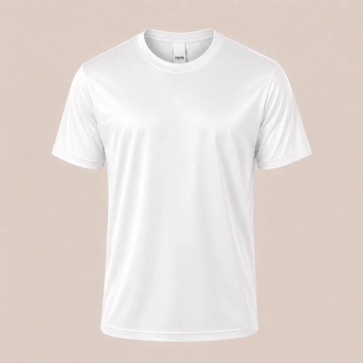T-shirt Filo di Scozia Bianca