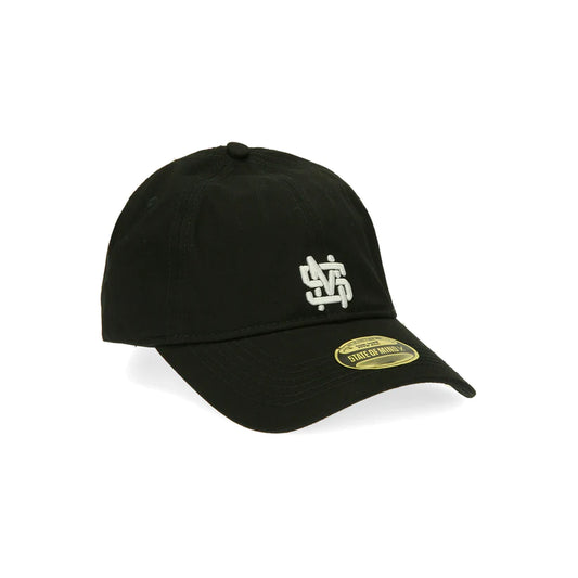 Cappello State of Mind " MONOGRAM " Curved Cap Black