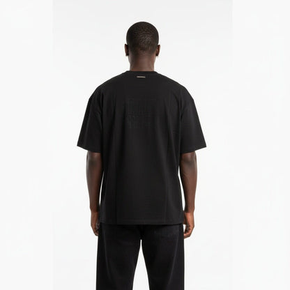 T-Shirt PXP "Change The Game" Patch Denim nera