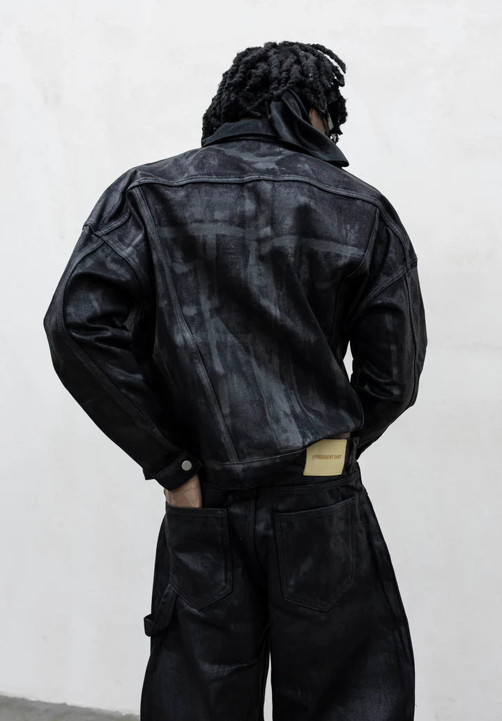 Coordinato Denim Black