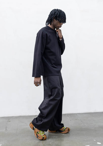 T-shirt Longsleeve Insert Nera