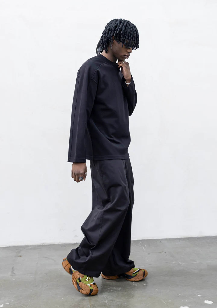 T-shirt Longsleeve Insert Nera