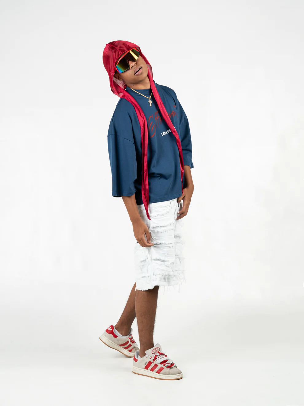 Short Double Denim White  - EFFEMME EXCLUSIVE LAB