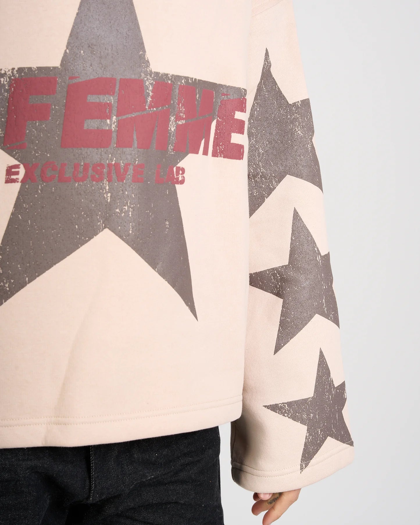 Felpa Effemme Astral Beige