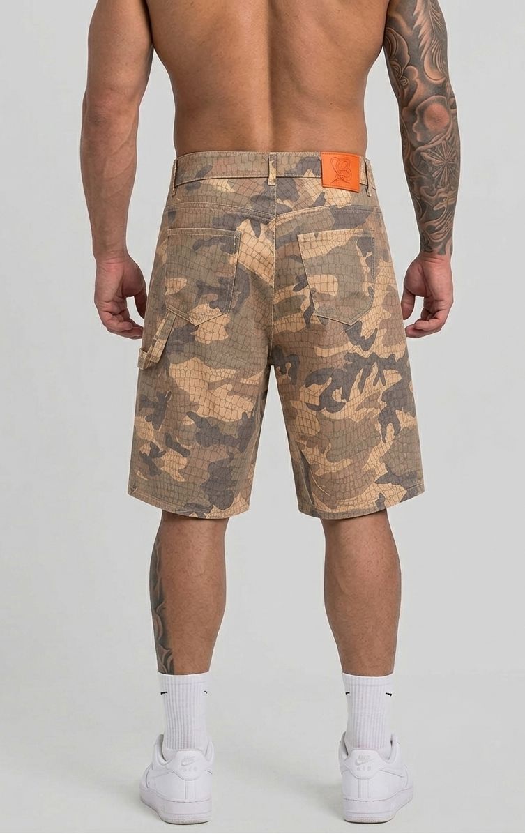 Short Singapore mimetico