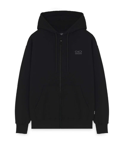 Felpa Propaganda Logo Embroidery Nera