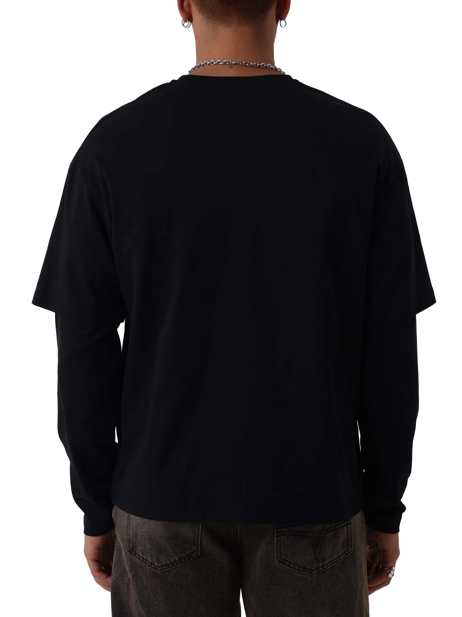 Longsleeve basic PXP nera