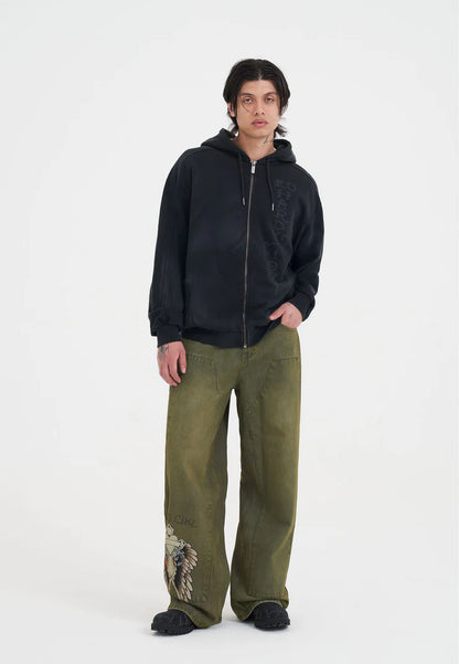 Jeans Ed Hardy Tattoo City Bleach