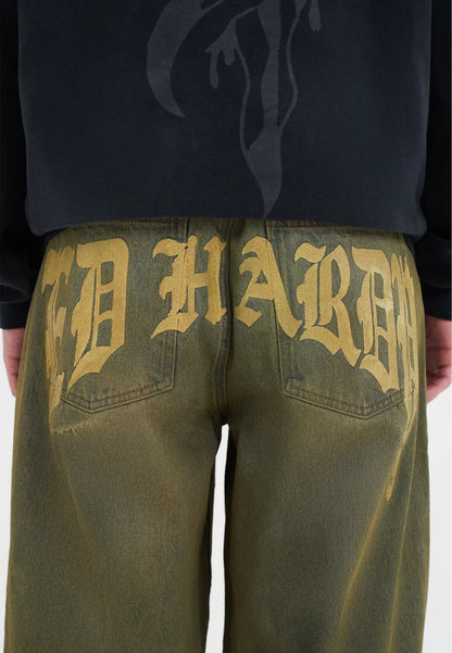 Jeans Ed Hardy Tattoo City Bleach