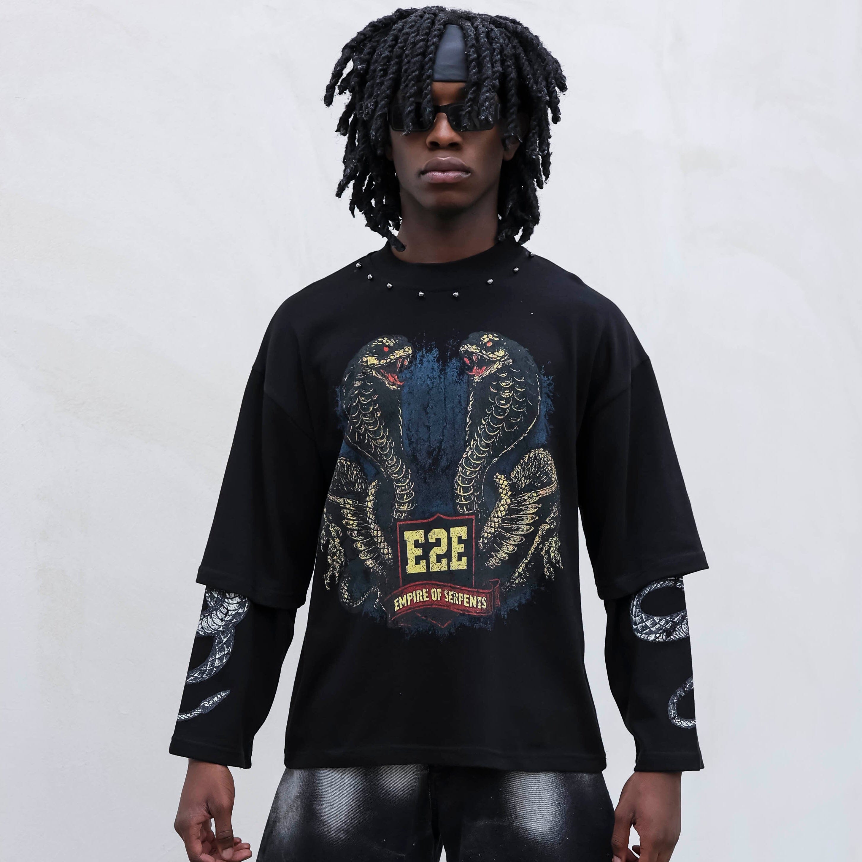 Longsleeve Nera Serpents