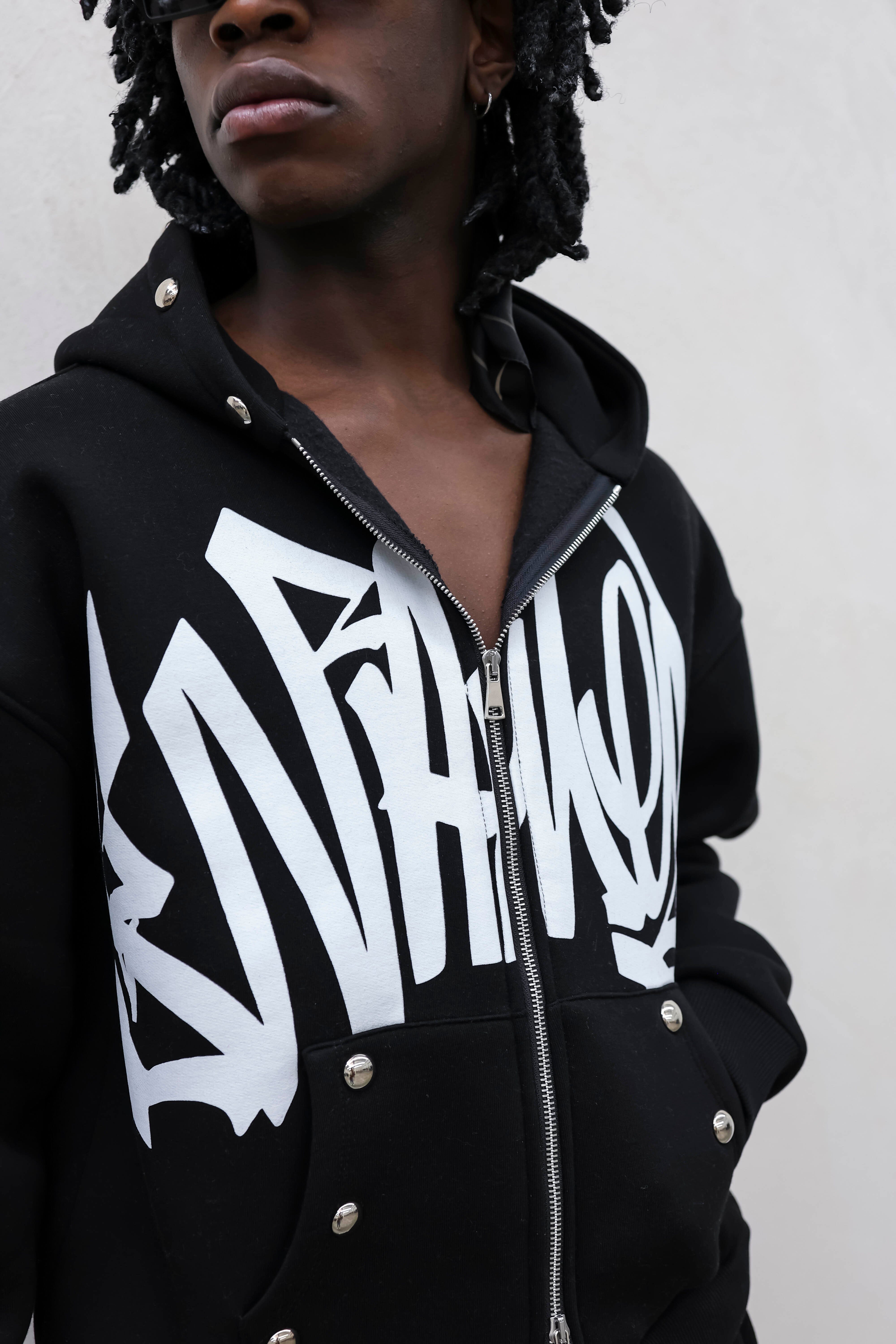 Coordinato Tuta Murales Nera