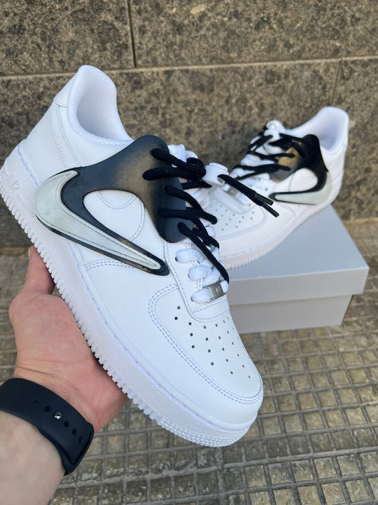 nike air force 1 custom - swoosh 3D