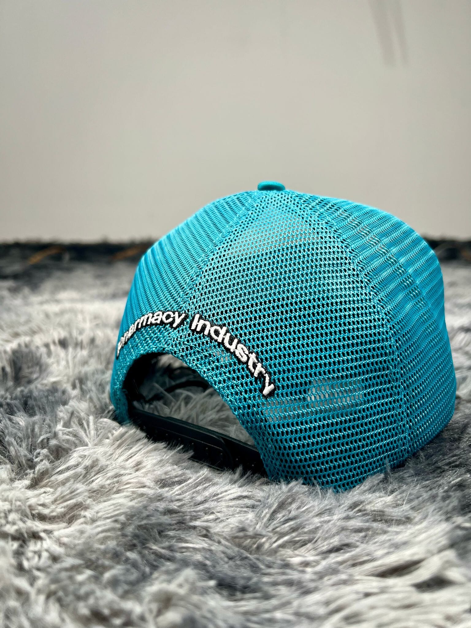 Cappello con visiera Pharmacy verde lago