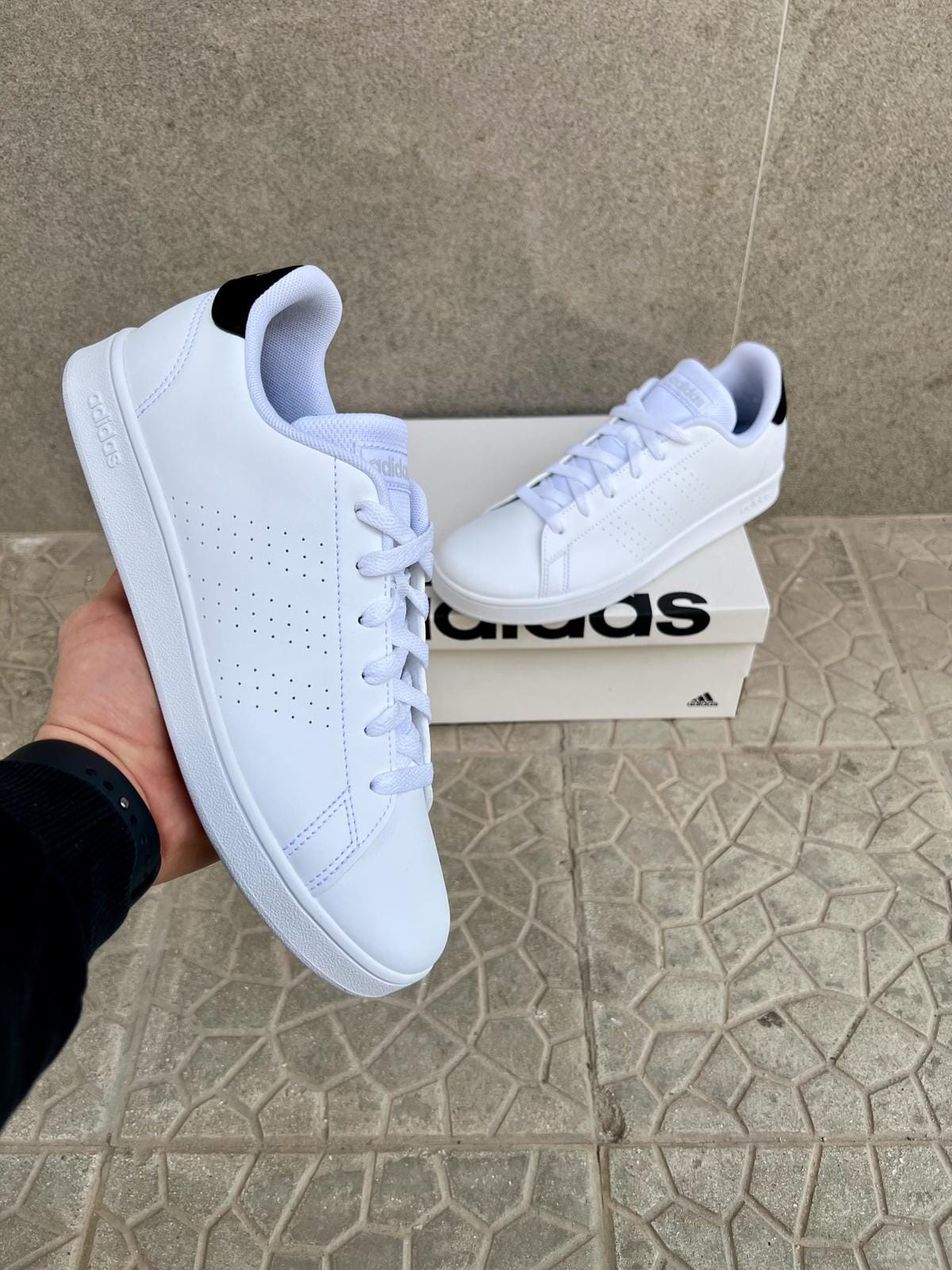 ADIDAS Scarpe Advantage Lifestyle Court IG2510 Bianco