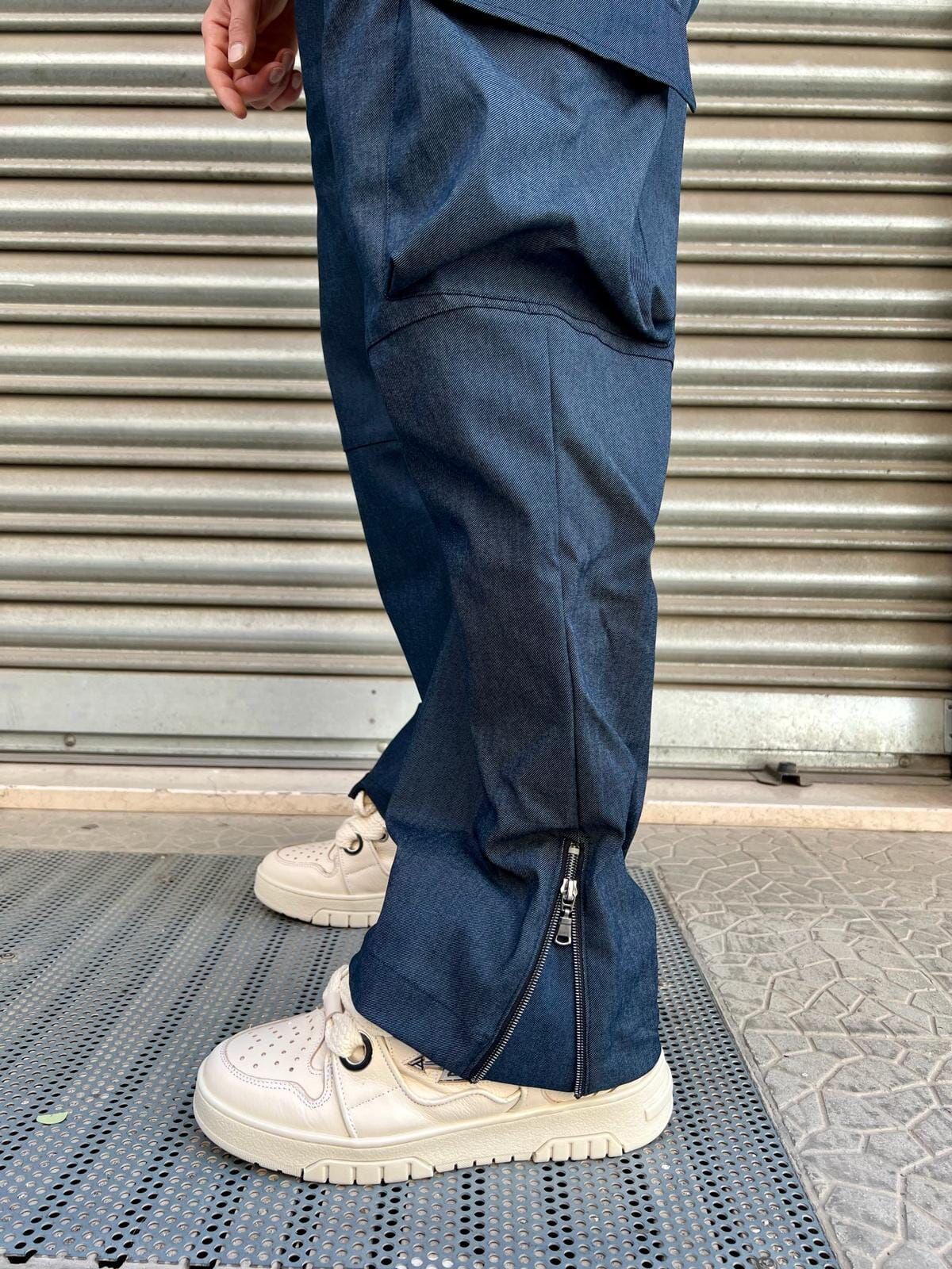 Completo Hydo effetto jeans con camicia