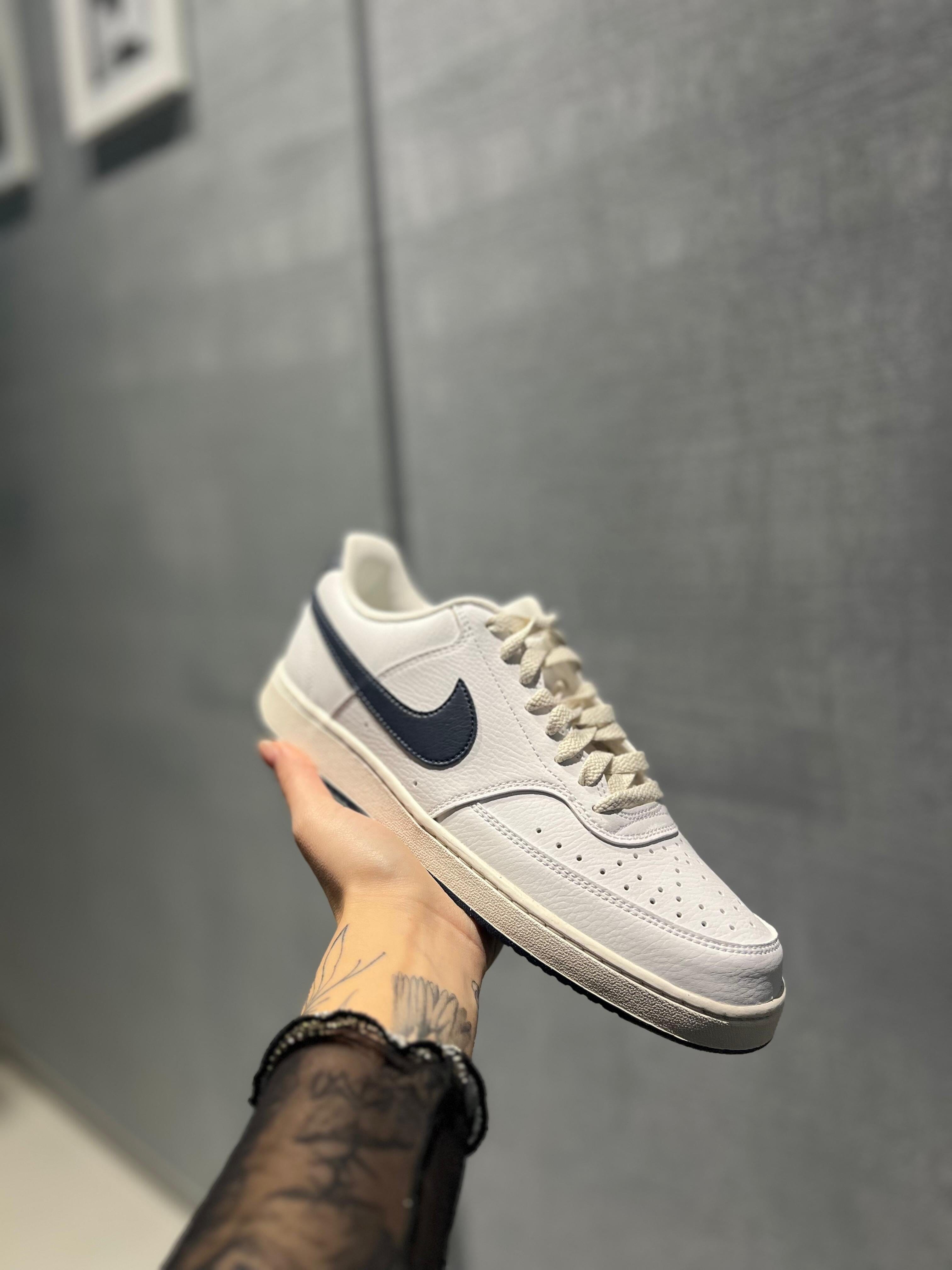 Nike court vision white-obsidian