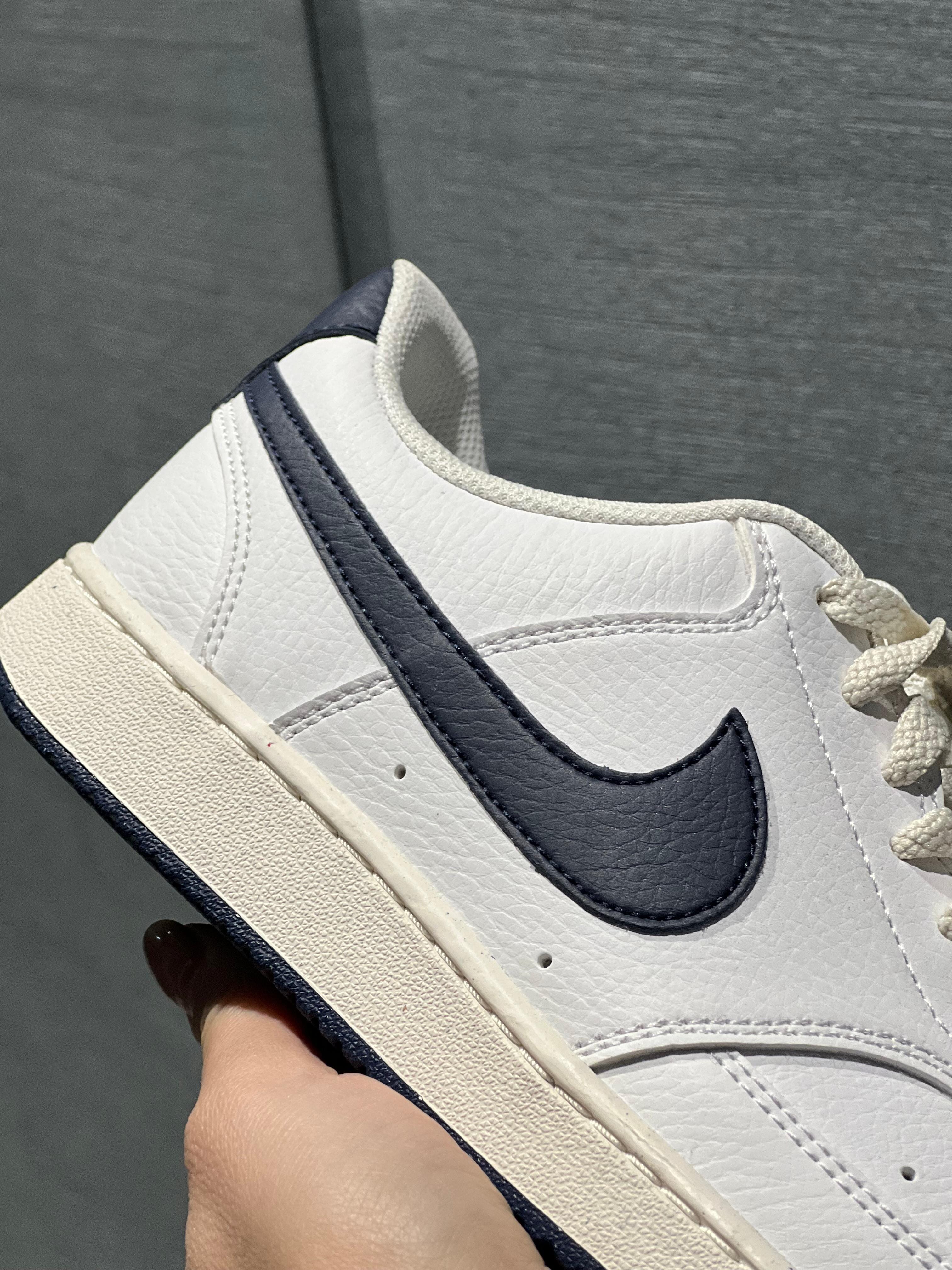 Nike court vision white-obsidian