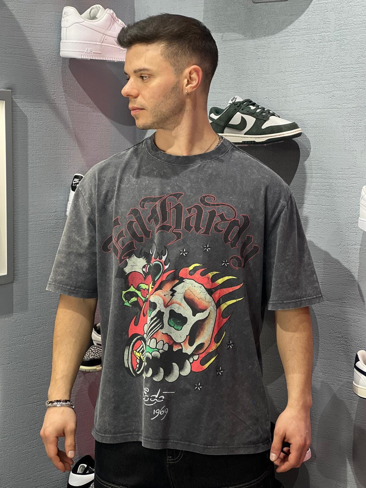 Ed Hardy Skull Out Of Hell T-Shirt