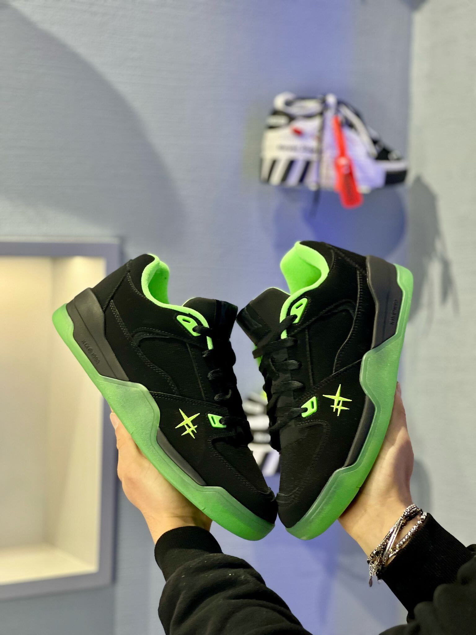 Sneakers K1X Glide Black/Green