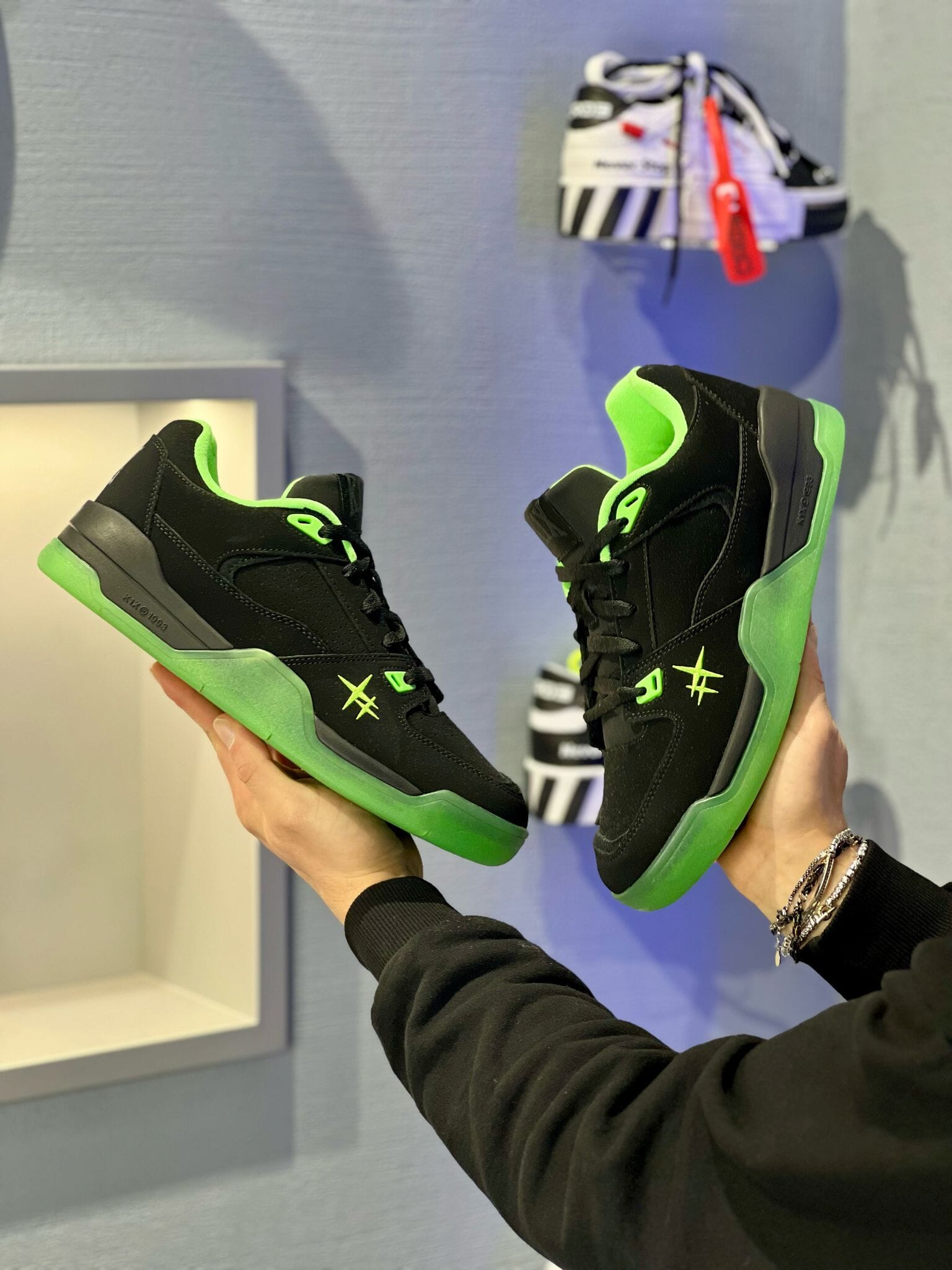 Sneakers K1X Glide Black/Green