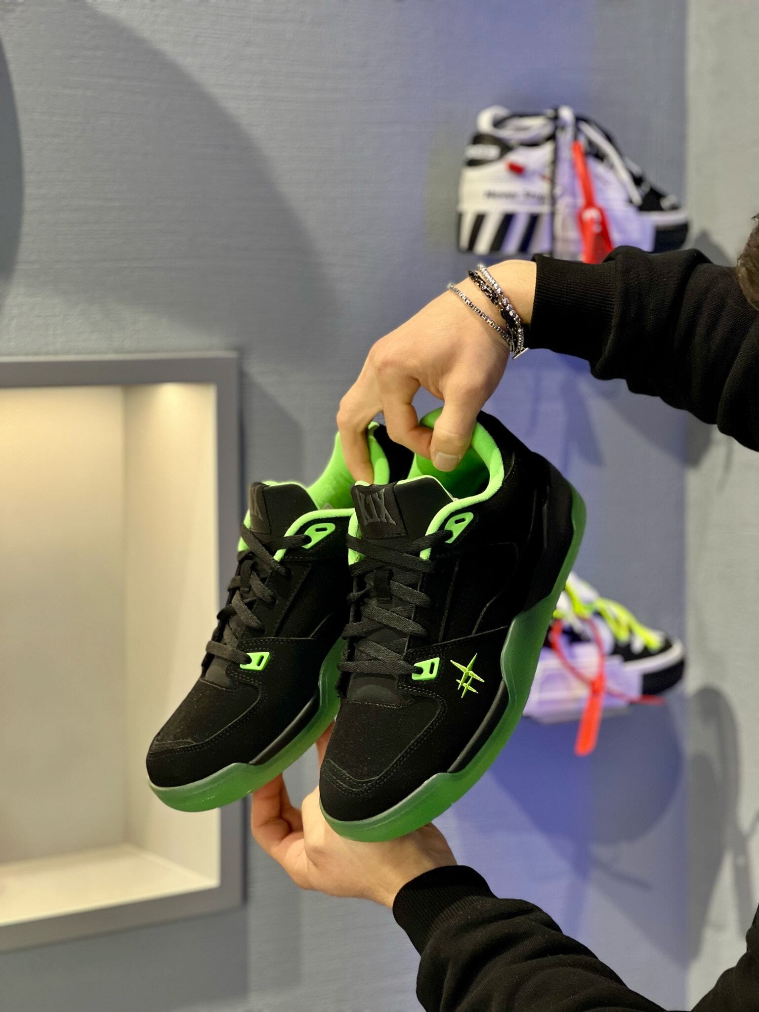 Sneakers K1X Glide Black/Green