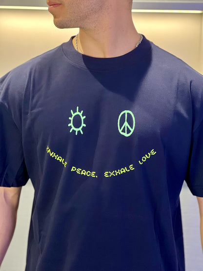 T-shirt Lovegang Smile Navy