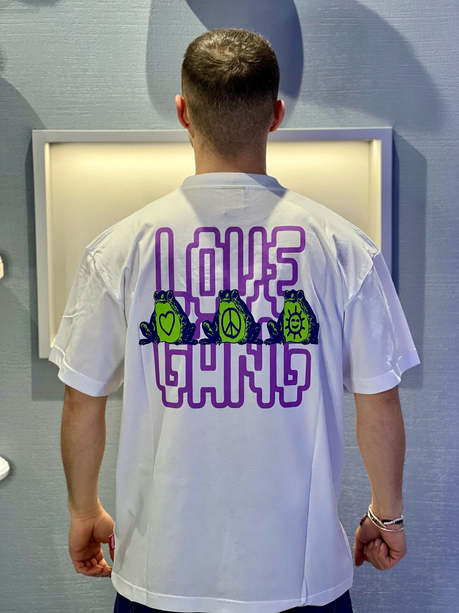 T-shirt Lovegang Smile White