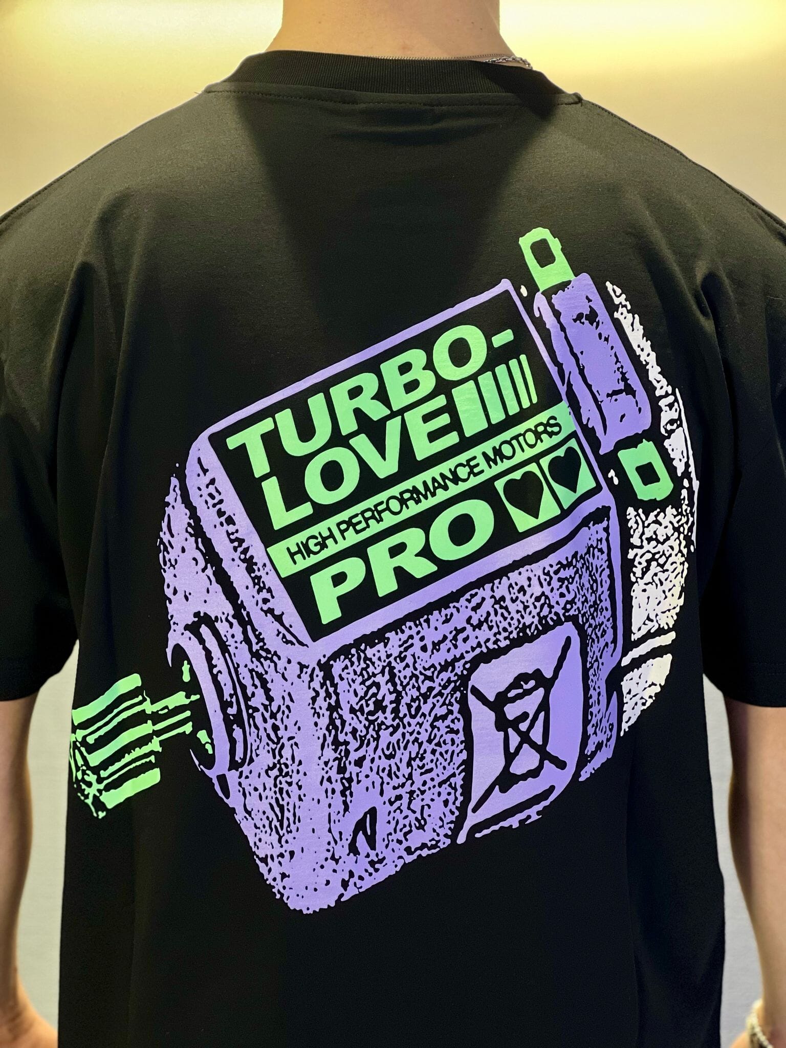 T-shirt Lovegang Turbo-Love Black