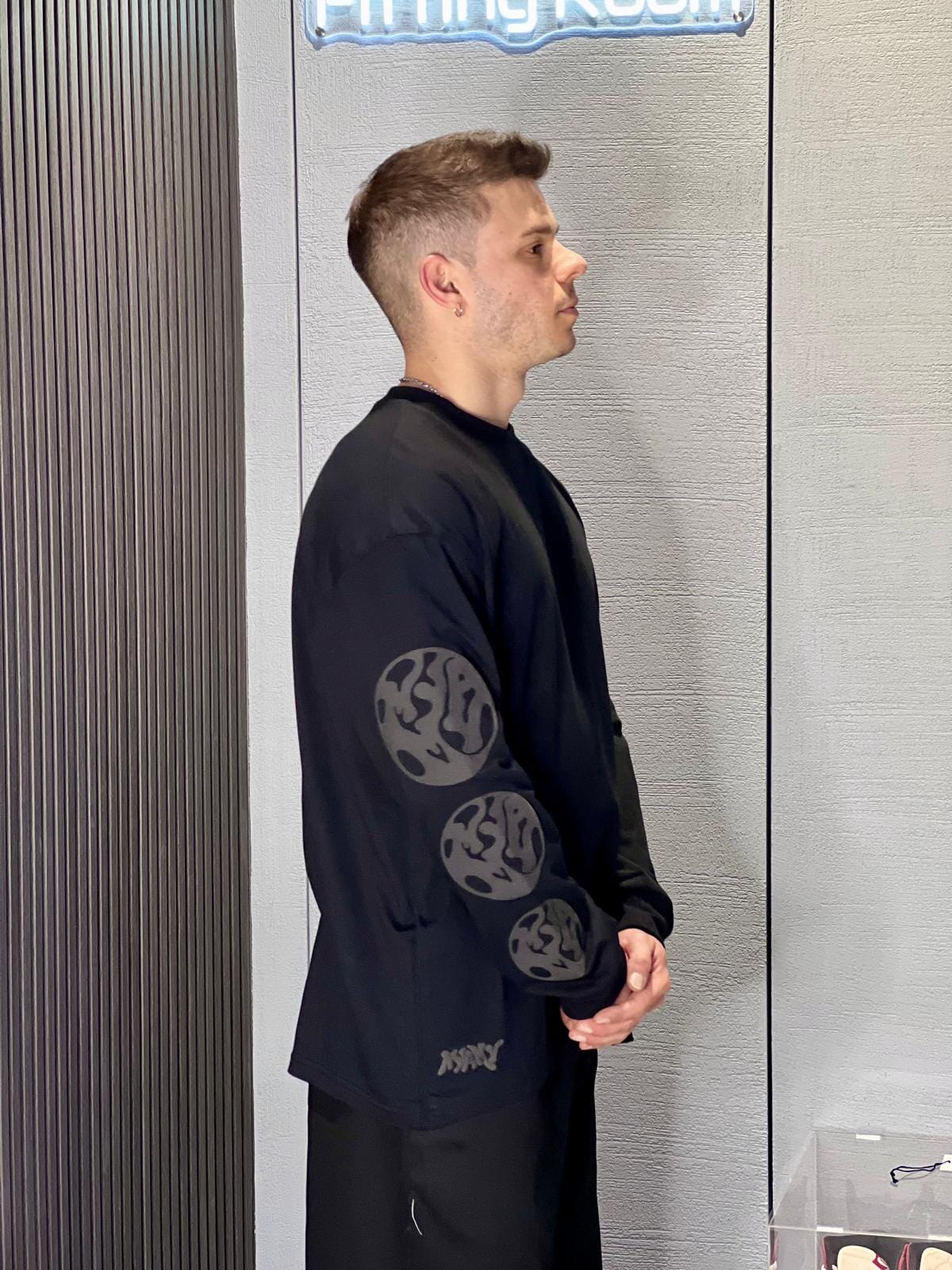 T-shirt Myamy Longsleeve Black