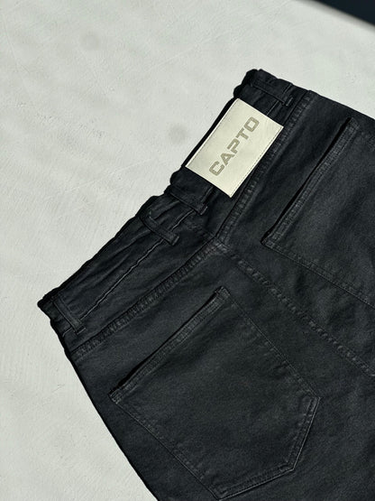 CAPTO Short – Denim modulabile Black