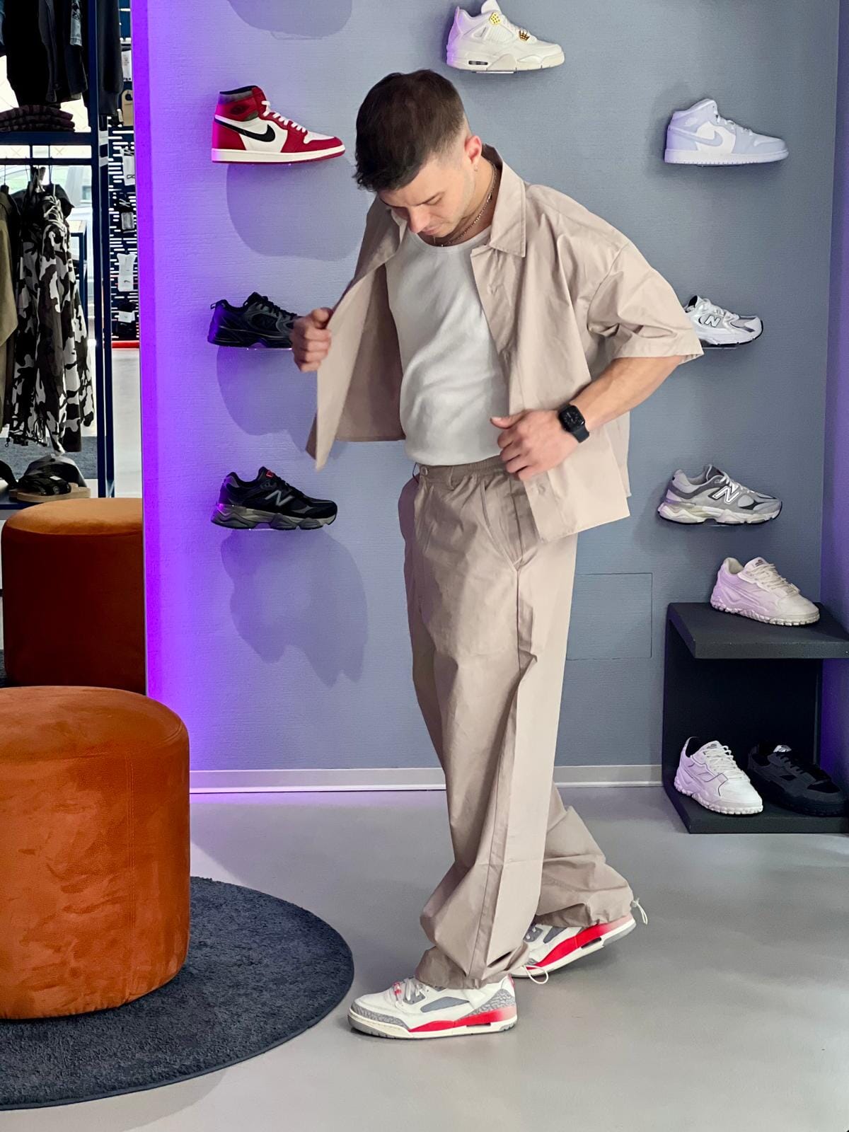 Coordinato Boxy Beige
