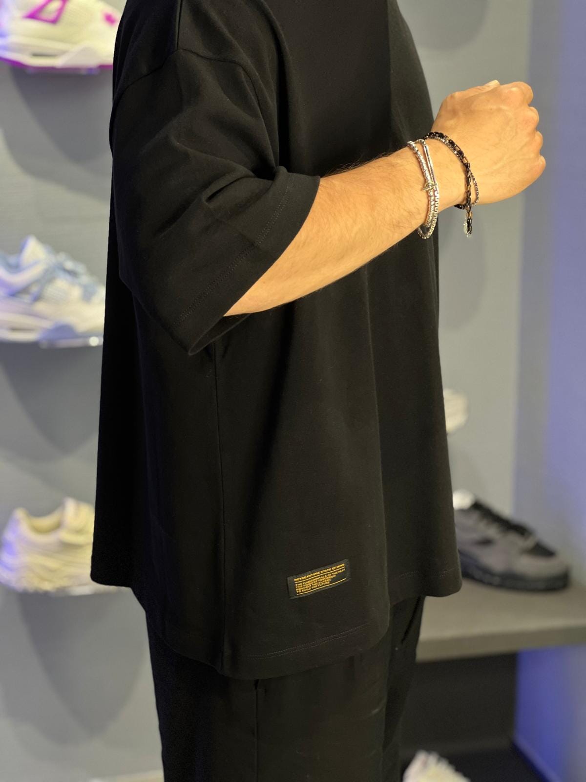 T-shirt 5tate of mind box retrofuture basic black