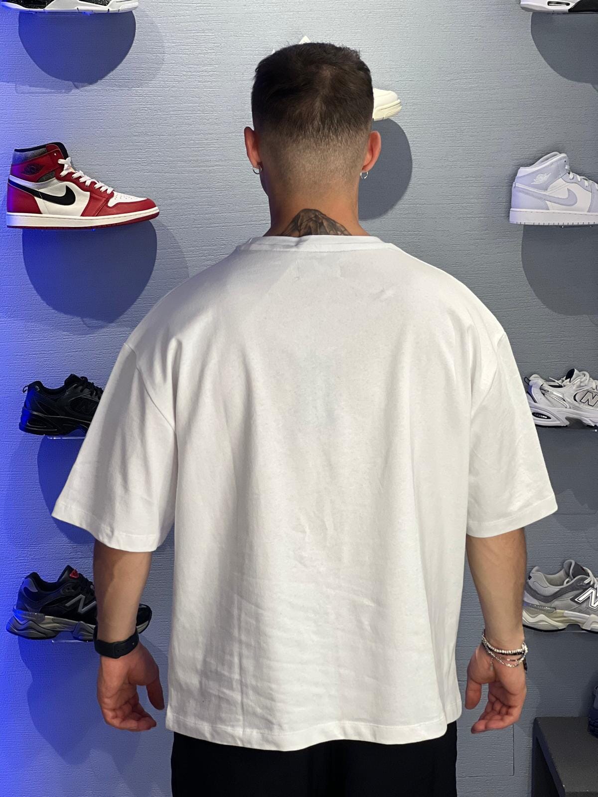 T-shirt 5tate of mind box retrofuture basic white