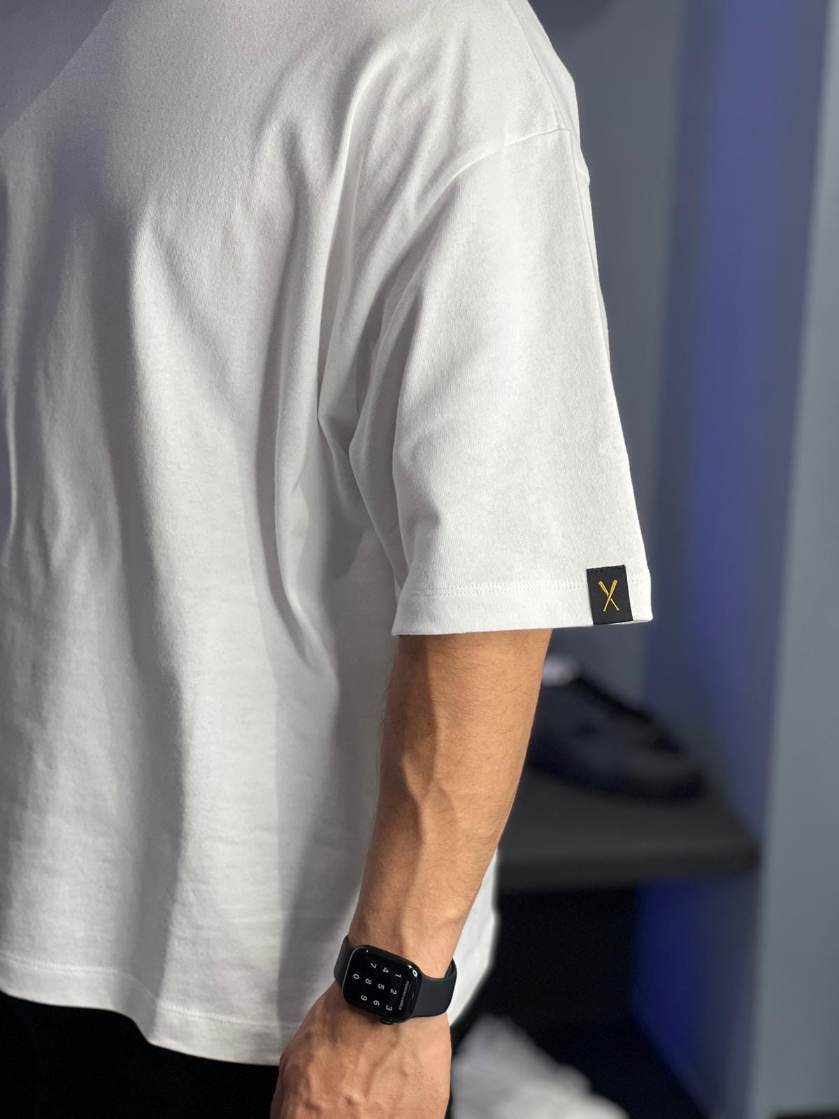 T-shirt 5tate of mind box retrofuture basic white