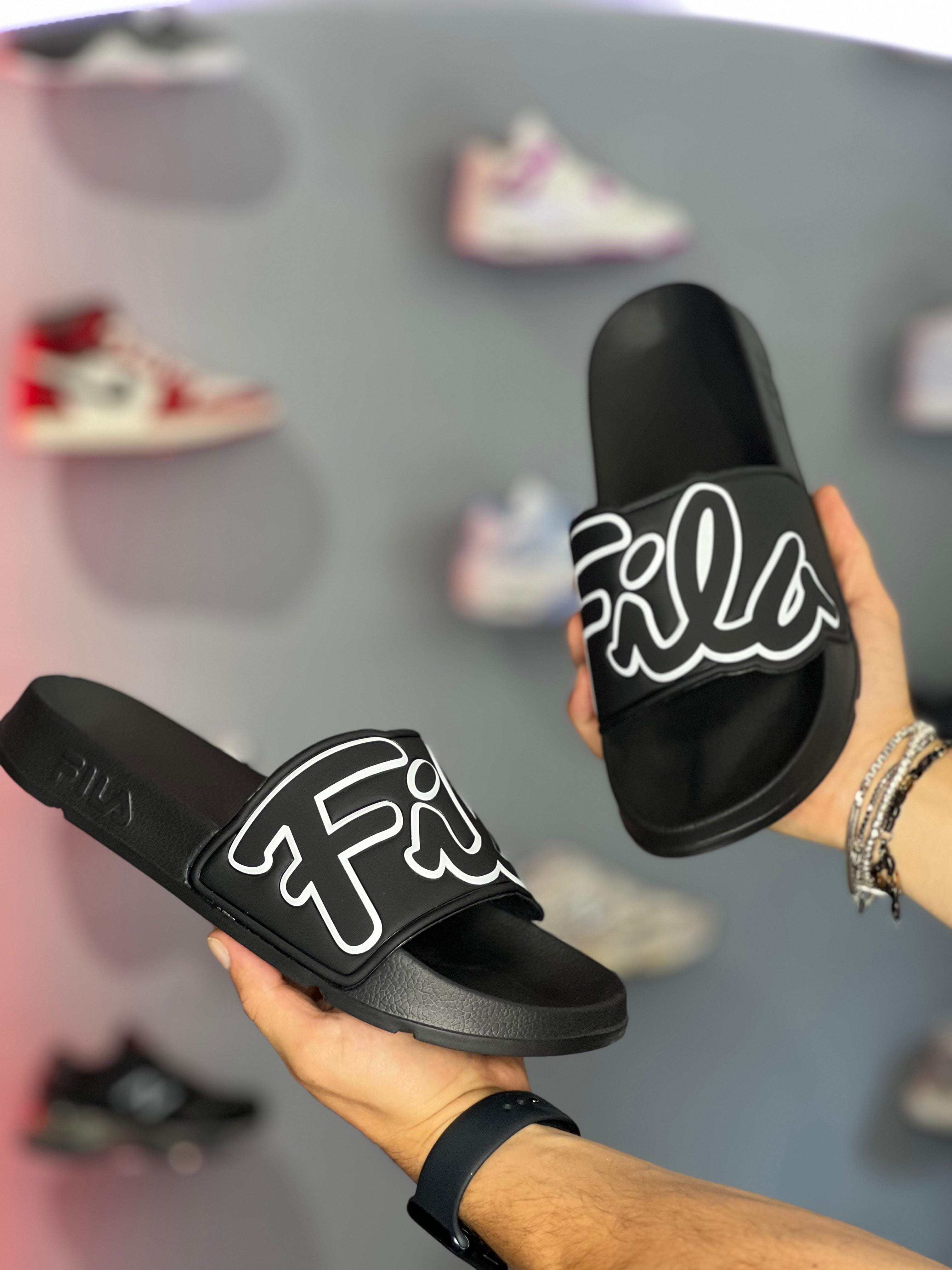 Ciabatta Fila footwear scritto