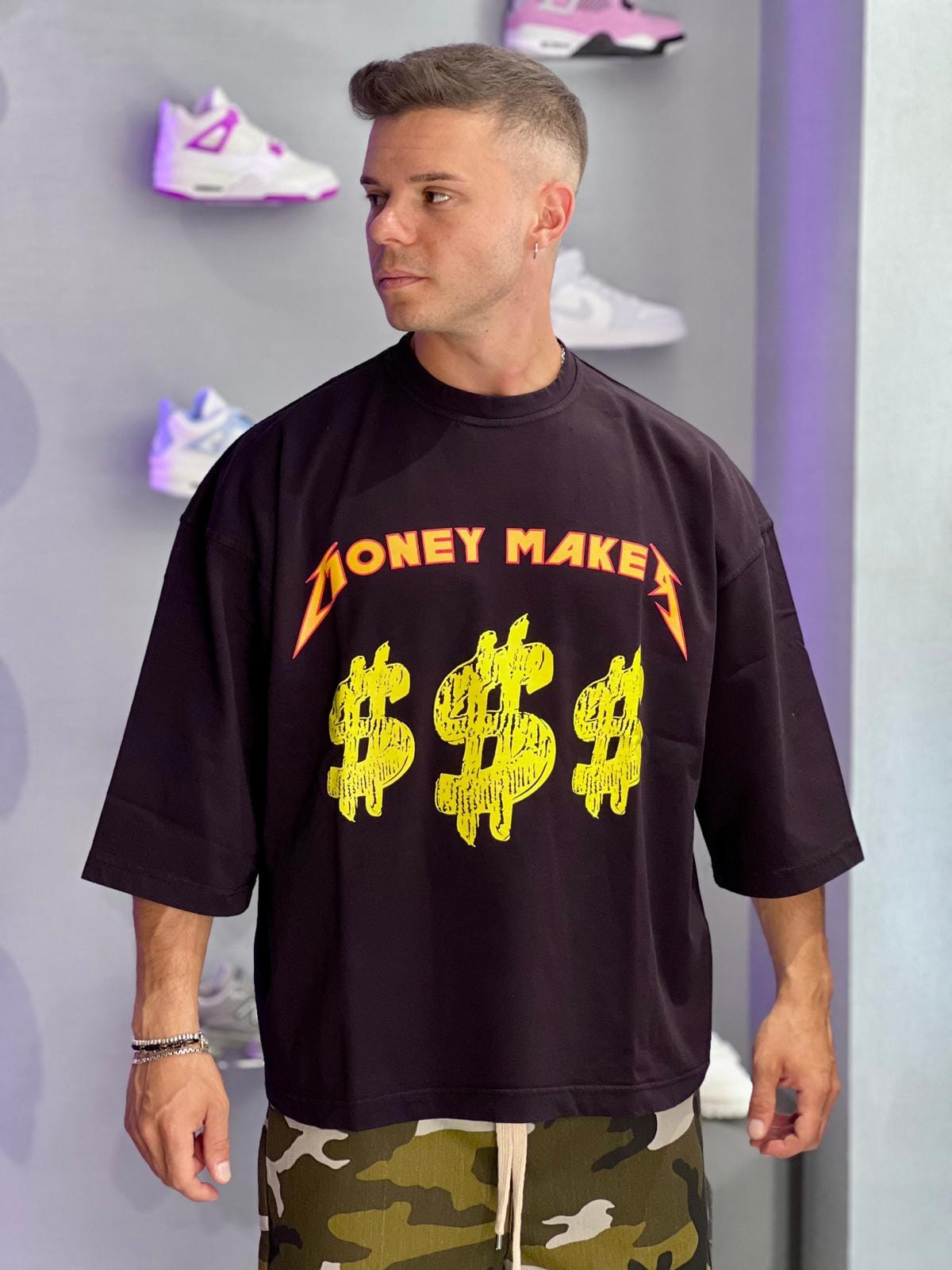 T-shirt Money Maker effemme